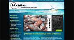 Desktop Screenshot of hookline.fr