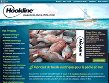 Tablet Screenshot of hookline.fr